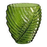 VASO DE VIDRO VERDE