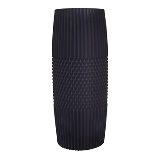 VASO DE VIDRO PRETO