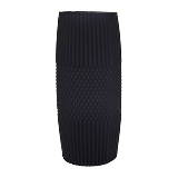 VASO DE VIDRO PRETO