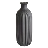 VASO DE VIDRO CINZA