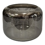VASO DE VIDRO FUME