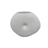 VASO DE VIDRO BRANCO
