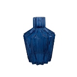 VASO DE VIDRO AZUL