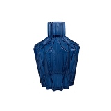 VASO DE VIDRO AZUL
