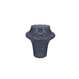 VASO DE VIDRO FUME