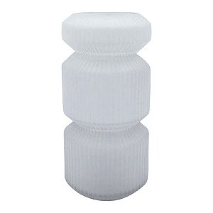 VASO DE VIDRO FOSCO GELO