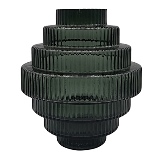 VASO EM VIDRO VERDE