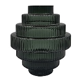 VASO EM VIDRO VERDE
