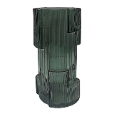 VASO EM VIDRO VERDE
