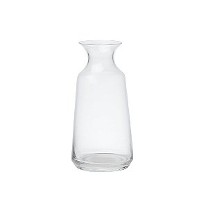 VASO DECORATIVO EM VIDRO TRANSPARENTE