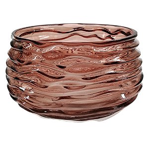 VASO DE VIDRO ROSE