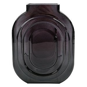 VASO DE VIDRO PRETO