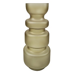 VASO DE VIDRO BEGE