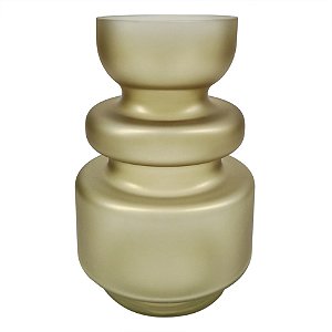 VASO DE VIDRO BEGE