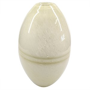 VASO DE VIDRO BRANCO