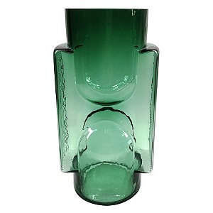 VASO DE VIDRO VERDE