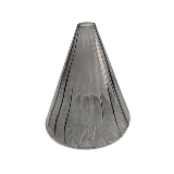 VASO DECORATIVO DE VIDRO FUME