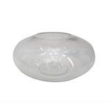 VASO DE VIDRO TRANSPARENTE