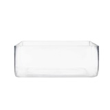 VASO DE VIDRO TRANSPARENTE