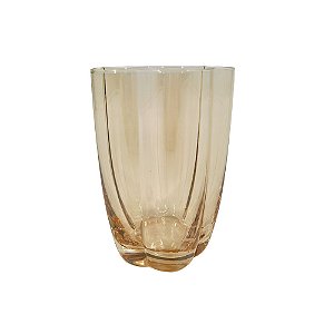 CJ DE COPOS EM VIDRO AMBAR 6PCS - 415ML