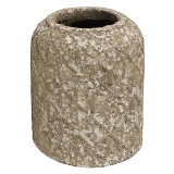 VASO DE CERAMICA BEGE