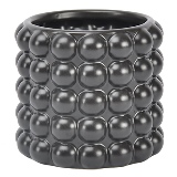 VASO DE CERAMICA PRETO
