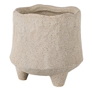POTE DE CERAMICA BEGE