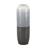VASO DE CERAMICA CINZA