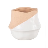 VASO DE CERAMICA TONS TERROSOS