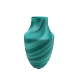 VASO DE VIDRO AZUL