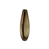 VASO DE VIDRO MARROM