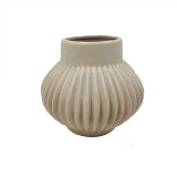 VASO DE CERAMICA CINZA