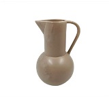 VASO DE CERAMICA BEGE
