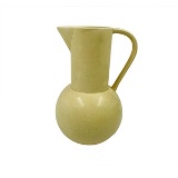 VASO DE CERAMICA AMARELO