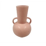 VASO DE CERAMICA ROSA