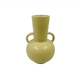VASO DE CERAMICA AMARELO