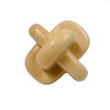 OBJETO DECORATIVO DE CERAMICA MARROM
