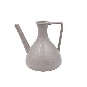 VASO DECORATIVO CERAMICA CINZA