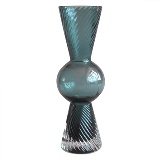 VASO EM VIDRO VERDE