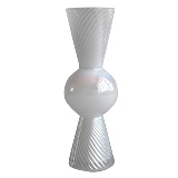 VASO EM VIDRO BRANCO