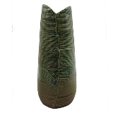 VASO VERDE COM TEXTURA VERDE