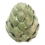 OBJETO DECORATIVO DE CERAMICA VERDE