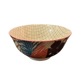 CJ. DE 4 BOWLS EM CERAMICA - MINI - FLORAL