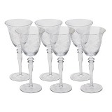 CJ DE TACAS PARA VINHO BRANCO - 6 PCS
