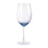 CONJ DE TAÇAS TRANSPARENTE E AZUL 6 PCS
