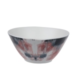 CONJ DE BOWLS DE PORCELANA AZUL E ROSA 4 PCS