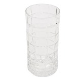 JOGO DE 6 COPOS DE CRISTAL FORMATO CILINDRICO ALTO COM ALTO