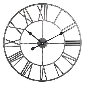 RELOGIO DE METAL CINZA