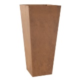 VASO DE FIBER CLAY MARROM