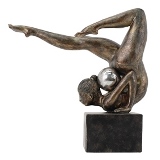 PECA DECORATIVA DE RESINA BRONZE